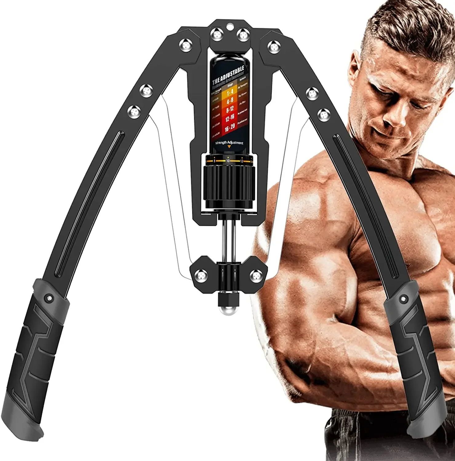 Twister Arm Exerciser Potenza Idraulica Regolabile Home Chest Expander Spalla Allenamento Muscolare Fitness