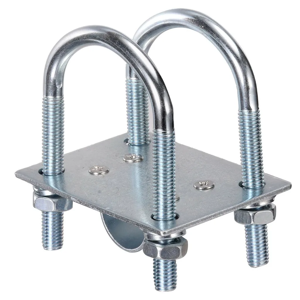 Antenna U-Bolt Clamp Kit Fibra Di Vetro Lora Elio Hotspot Miner Antenna Albero Tubi Staffa Per Palo Montaggio Antenna Codice Clip