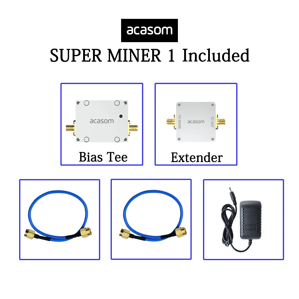 Rx = 12 Tx = Bypass 868Mhz Miner Amp Bias Tee Lora Elio Signal Extender