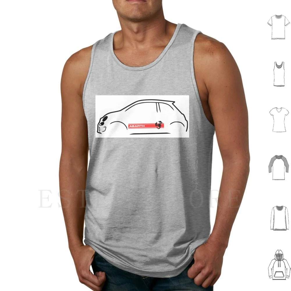 Canottiere 500 Abarth Vest 500 Abarth Fuorifase Scorpion