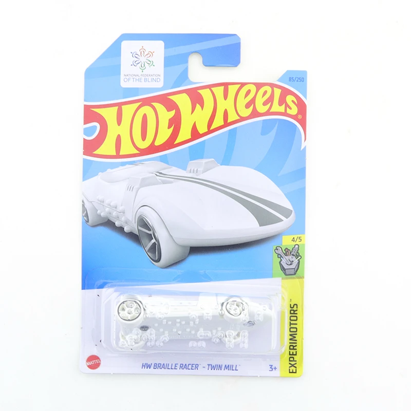2023-85 Hot Wheels Mini Lega Coupe Hw Braille Racer -Twin Mill 1/64 Metallo Diecast Model Car Giocattoli Per Bambini Regalo