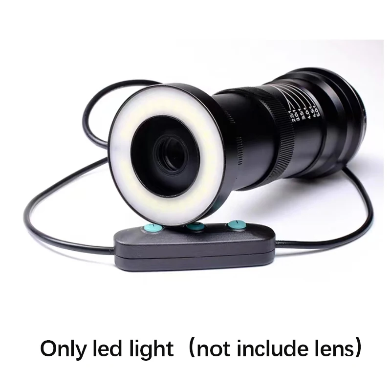 Led Macro Ring Light Per Laowa Laowa 25Mm F2.8 F/2.8 2.5-5.0X Macro Lense Funziona Con Power Bank Macro Photography Tools