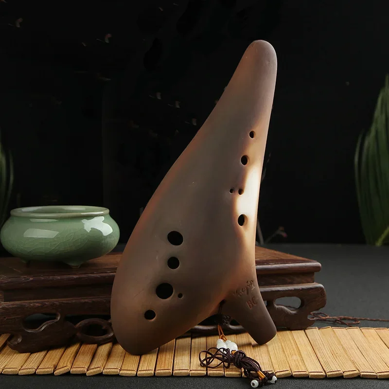 12 Fori Tng Ocarina Pottery Professional Orff Instruments Rare Legend Ocarinas Of Time Piccolo Strumento Musicale E Accessori
