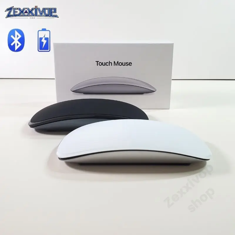 Zexxivop Mouse 2 Mouse Wireless Type-C Mouse Ricaricabile Bt4.0 Mouse Bluetooth Compatibile Per Laptop Apple Macbook