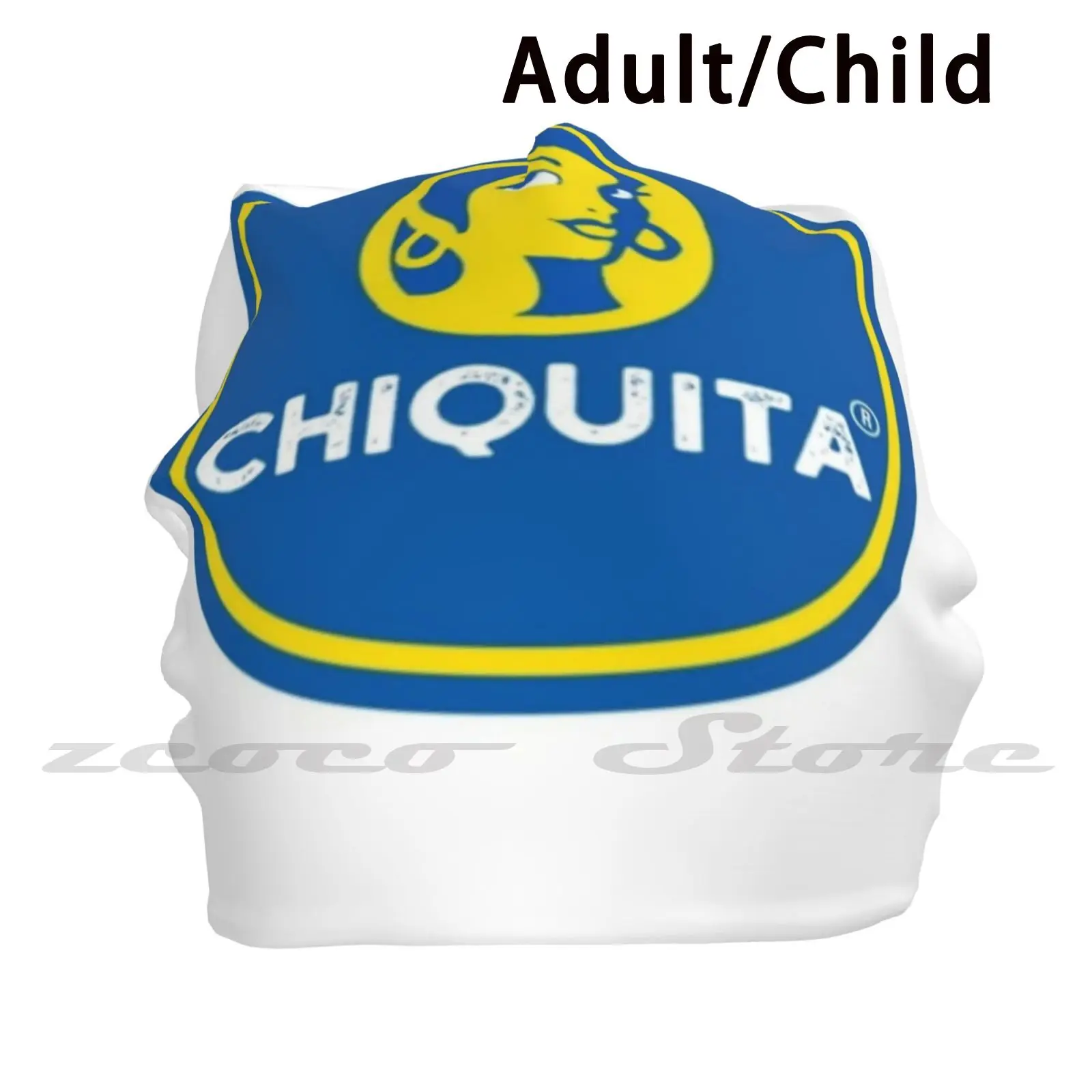 Chiquita Banana Knit Hat Elastico Morbido Modello Personalizzato Presente Cap Party Banana Chiquita Frutta Giallo Divertente Logo Cool Food
