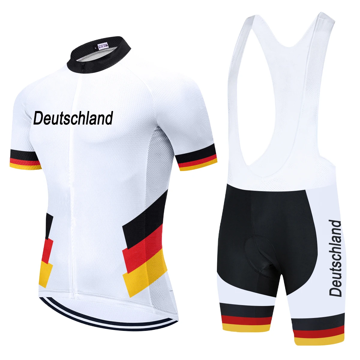 Allenlan National Team Cycling Jersey Uomo Ciclismo Ropa Ciclismo Estate Abbigliamento Ciclismo Manica Corta Bicicletta Uomo