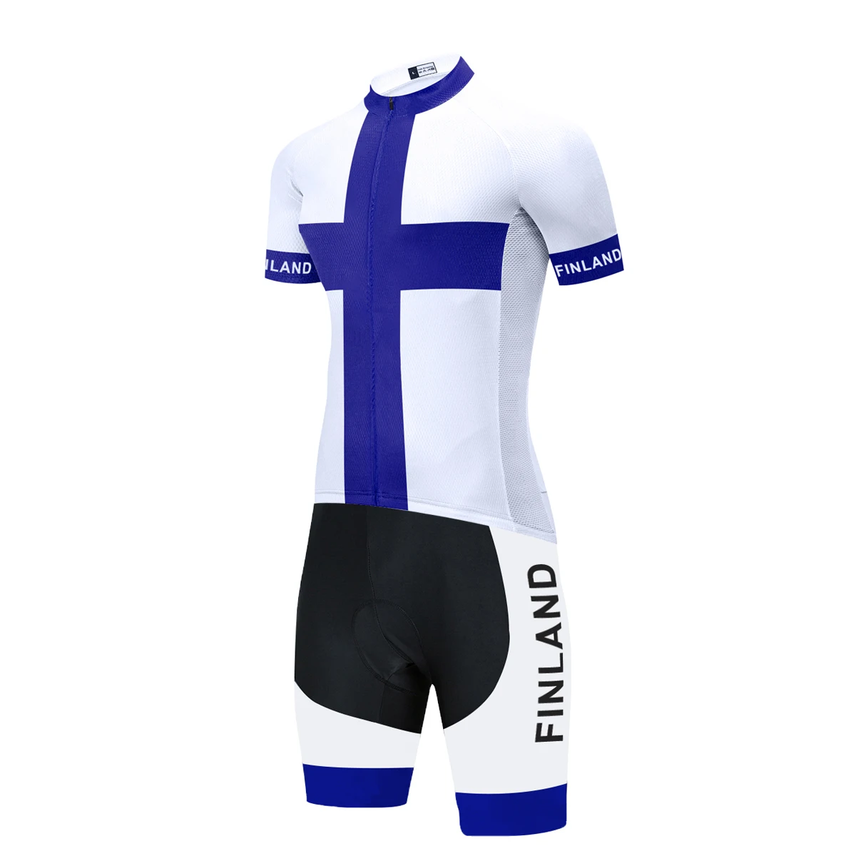Finlandia 2021 Team Ciclismo Tuta Uomo Tuta Mono Triatlon Hombre Tuta Road Racing Tuta Bicicletta Uomo