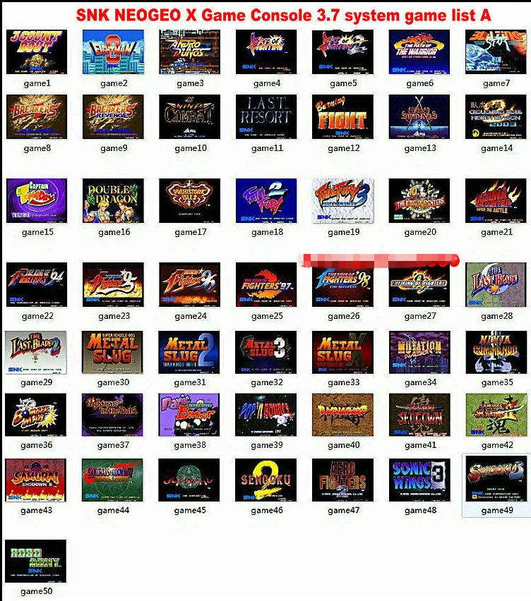 Spedizione Gratuita Snk Neo Geo X Gold Limited Special Ultimi Set Di Carte Da Gioco Portatili Vol1, Contenenti 50 Giochi!
