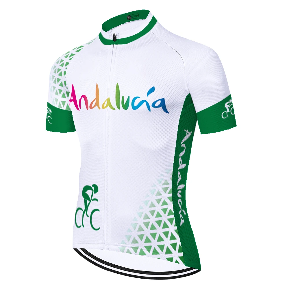Spagna Maglia Da Ciclismo In Spagna Maglia Da Bici Della Squadra Estate Traspirante Quick Dry Abbigliamento Ciclismo Estivo 2023 Uomo