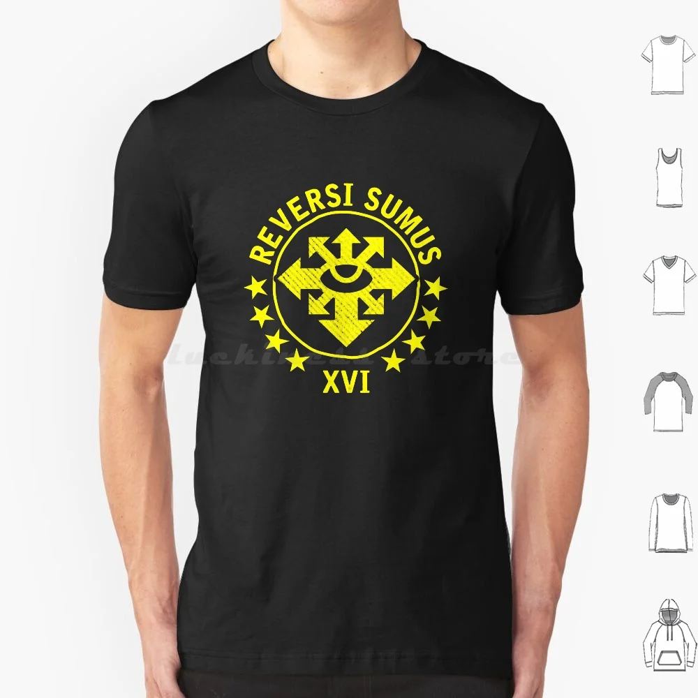 Reversi Sumerus-Siamo Indietro T Shirt 6Xl Cotton Cool Tee Black Legion Traid Chaos Luna Wolves Dark Angels Pention Dark Angels