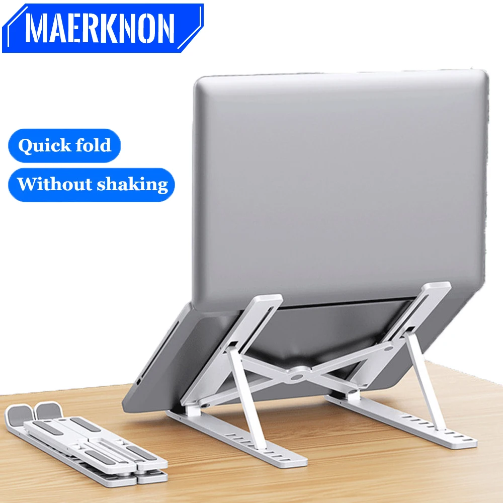 Supporto Per Laptop Supporto Per Computer Pieghevole Suporte Para Notebook Accessori Per Laptop Portatili Per Pc Macbook Air Pro Lenovo Dell Xiaomi