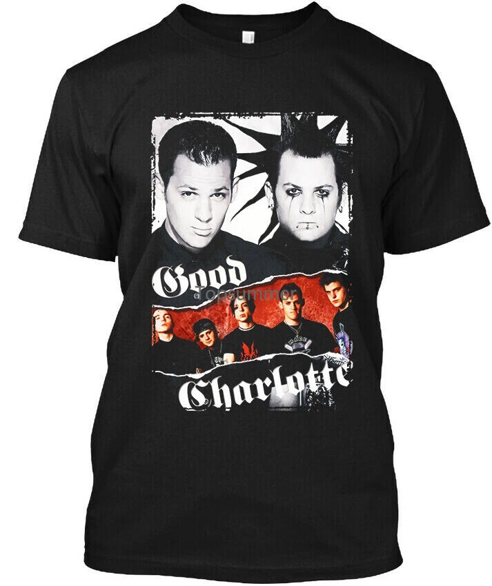 Nwt Good Charlotte American Punk Rock Band Member Retro Graphic T-Shirt S-4Xl