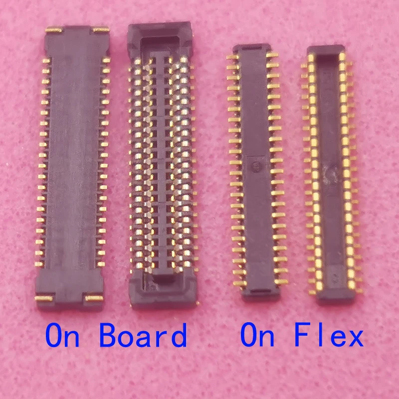 2-5Pcs Schermo Lcd Flex Jack Plug Contatto Connettore Fpc Per Nokia 7 Plus Ta-1041 Ta-1062 E7 7 Plus Ta-1055 40 Pin 40 Pin