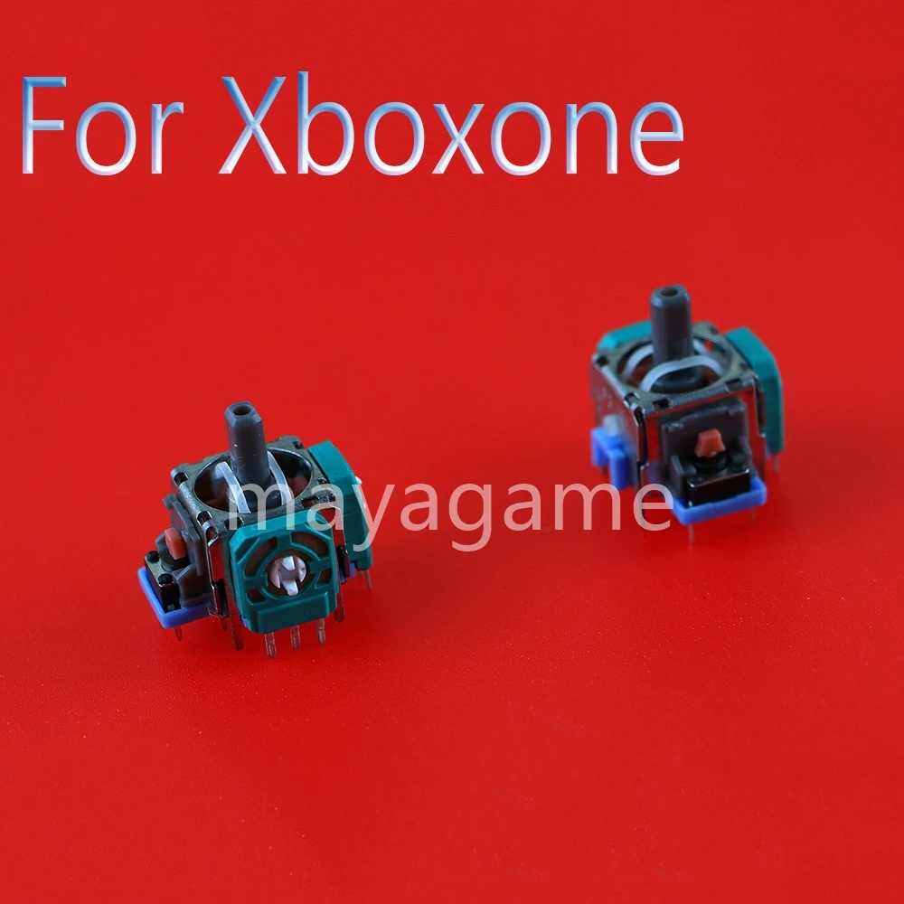 2Pcs 3D Analog Joystick Stick Sensor Module Thumbstick Handle Dual Wireless Controller Per Ps4 Ps5 Xboxone Xbox One Oem