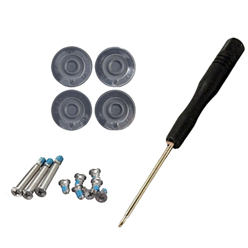 New A1278 A1286 A1297 Feet Foot Pad +Screws+Screwdriver Set Tool For Macbook Pro
