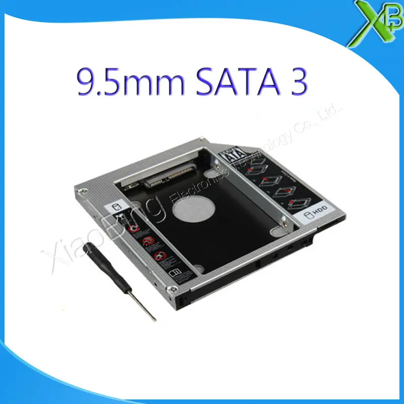 New Sata 2Nd Hard Disk Drive Hdd Ssd Caddy Per Macbook Pro A1278 A1286 A1297 2.5 "/9.5 Millimetri Sata A Sata Hdd Caddy