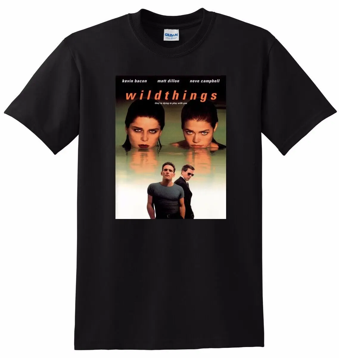 The Wild Things Bluray Dvd Poster Tee Small Medium Large O Xl Maniche Lunghe