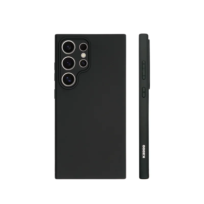 Kzdoo Q Series Soft-Touch Tpu Cover Protector Black Samsung Galaxy S24 Ultra Cover Shell Per Samsung S24, S24Plus, S24 Ultra