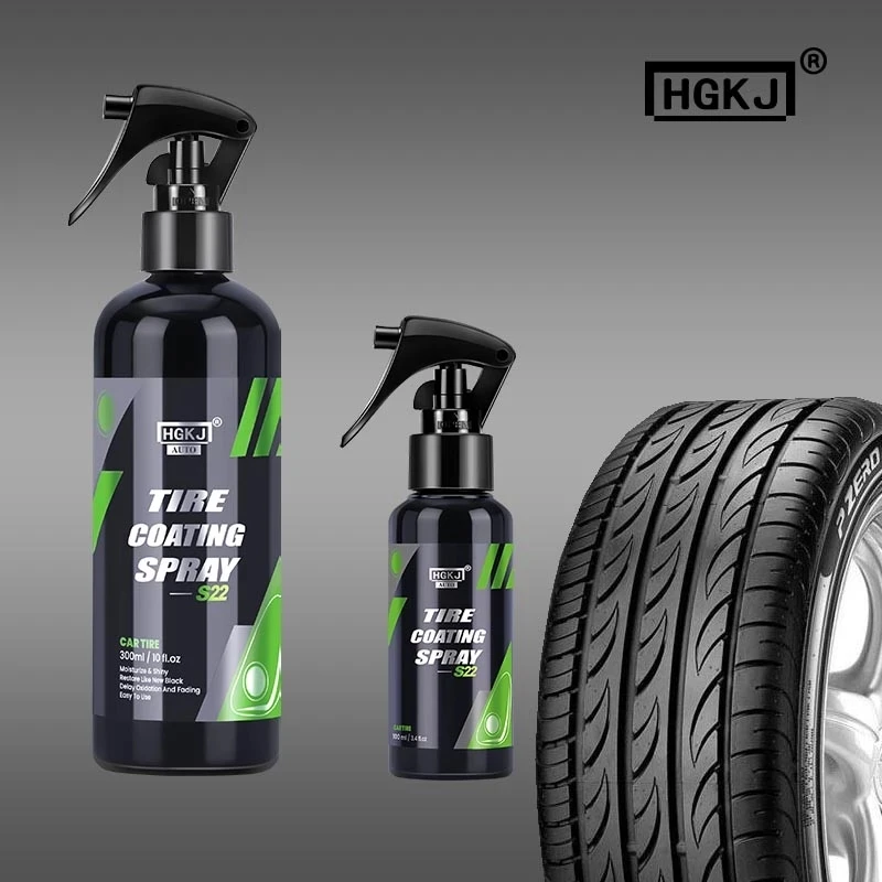 2023 Hot Tire Gloss Tire Coating Spray Cera Sigillante Idrofoba Per Car Wheel Auto Care Re-Black Shine Chemistry Filler