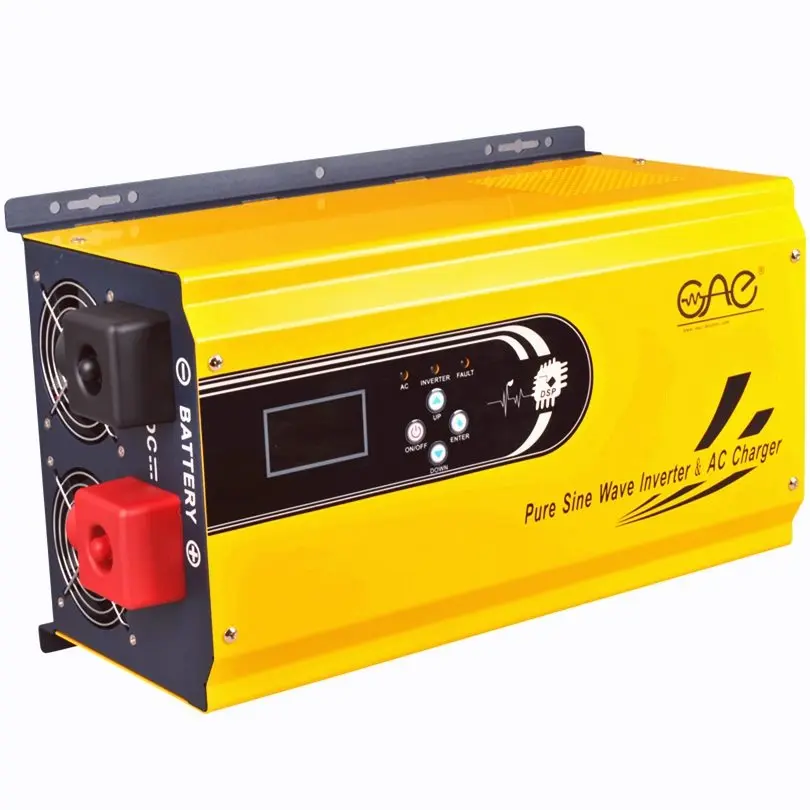 6000W 5000W 4000W 3000W 2000Watt Inverter Solare 12V 24V 48V Cc A Ca 110V 220V 120V 240V Caricabatterie Solare Inverter
