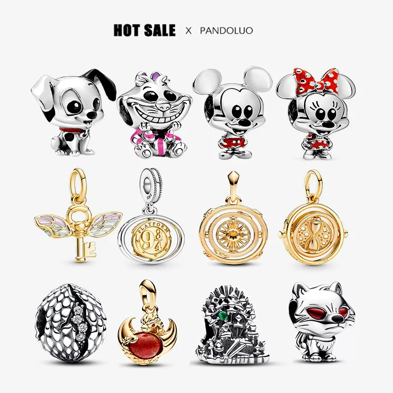 2023 New Game Of Thrones Charm Beads Adatto Per Charm Pandora Harry Potter Bracciale 925 Silver Disney Charm Marvel Pendant Jewelry