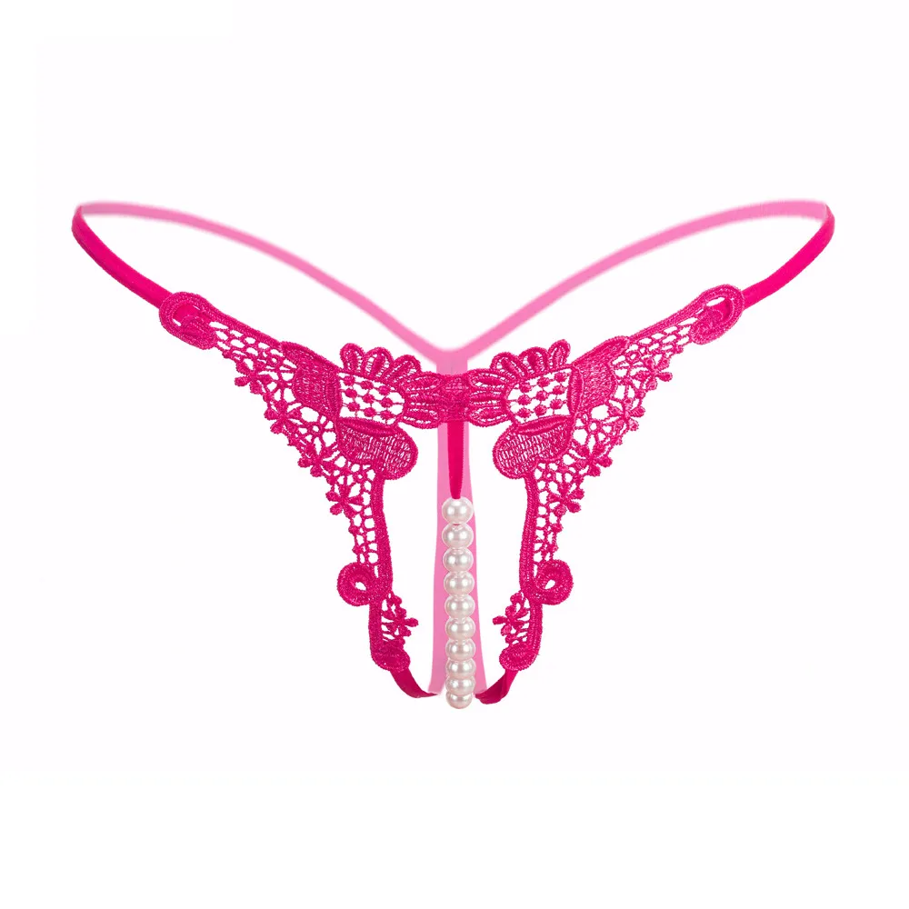 Ciondolo Sexy Lady Pearl G String V-String Mutandine Da Donna Intimo A Vita Bassa Sous Vêtement Japonais Mutande Trasgenitori Donne