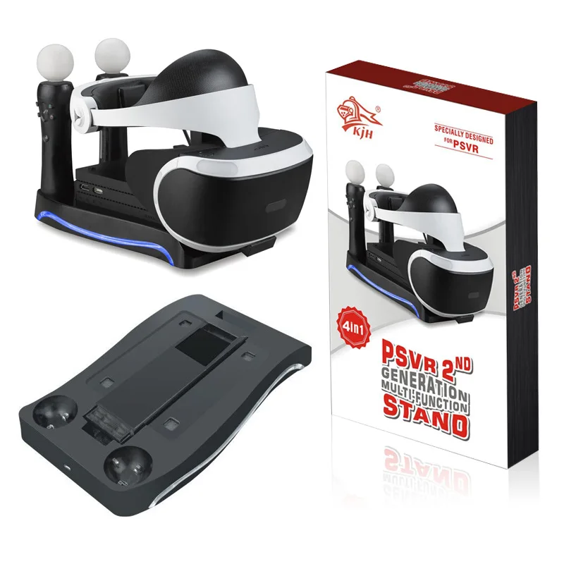 Psvr Ps Vr 2Th Dock Di Ricarica Display Di Stand-Vetrina, Carica, E Display Ps4 Vr Ps Vr Supporto Auricolare Controller Di Movimento Ps Caricatore