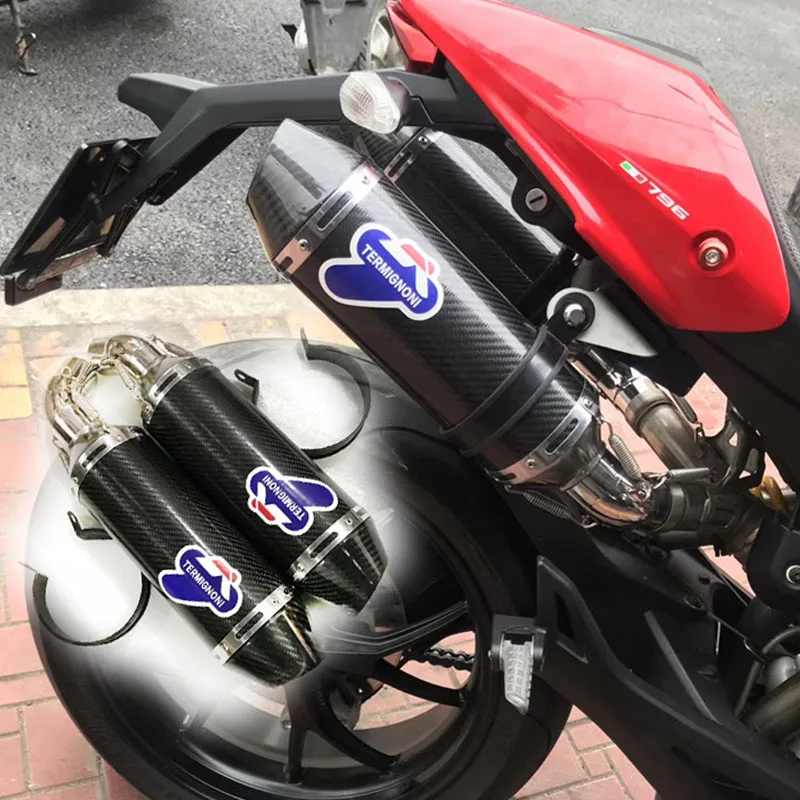 Per Tubo Di Scarico Slide-In Ducati 696 795 796 848 Silenziatore Moto Con Sistema Completo Killer Db Premium Termignoni Refit