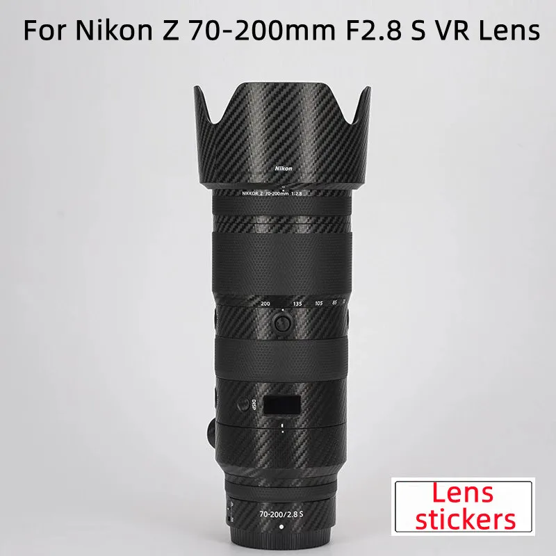 Per Nikon Z 70-200Mm F2.8 S Vr Anti-Scratch Camera Lens Sticker Coat Wrap Pellicola Protettiva Body Protector Skin Cover Z70-200 Lens