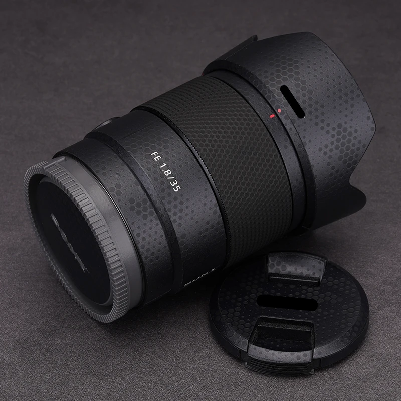 Sel35F18F Adesivo Per Obiettivo Della Fotocamera Coat Wrap Pellicola Protettiva Per Il Corpo Decalcomania Per Sony Fe 35 F1.8 35Mm 1.8 Fe35Mm Fe35Mm/1