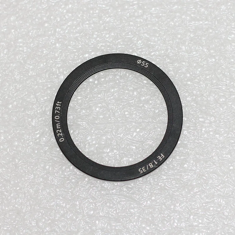 95% Nuove Parti Di Riparazione Dell'Anello Di Nome Anteriore Per L'Obiettivo Sony Fe 35Mm F1.8 Sel35F18F (Φ55Mm)