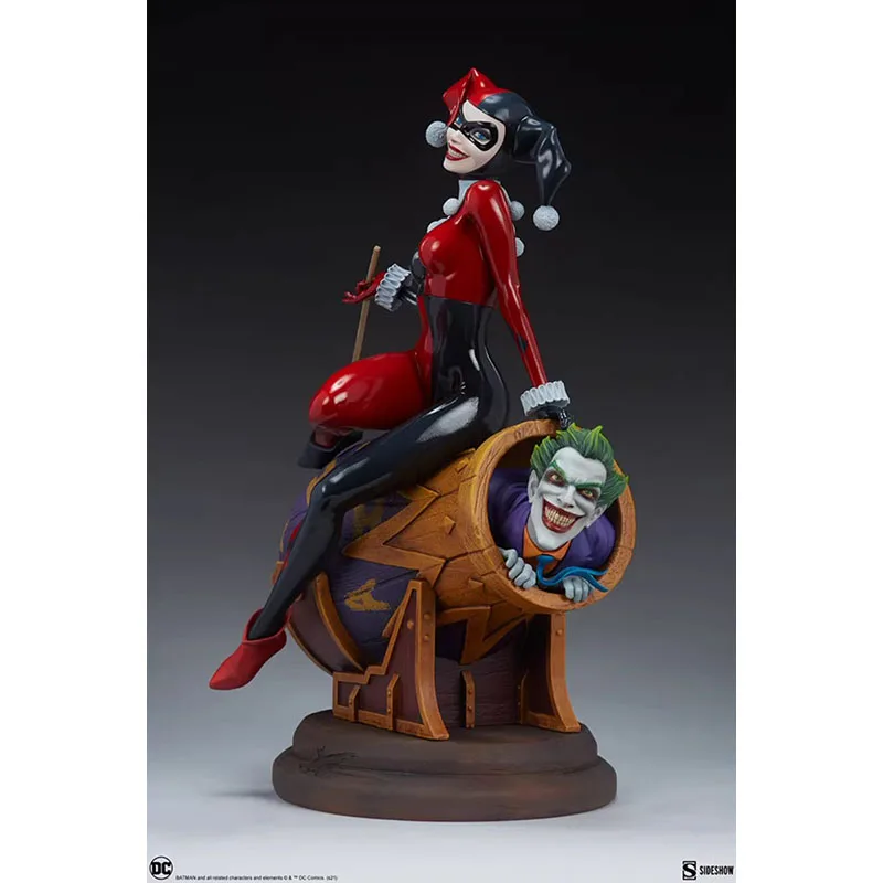 In Magazzino Originale Sideshow 200575 Untuntled Joker Harley Quinn Project Movie Character Model Art Collection Toy Gift