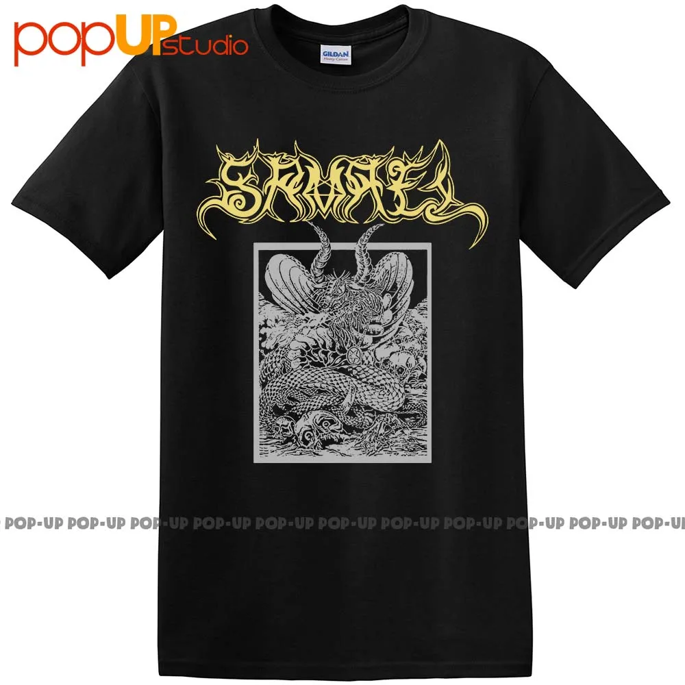 T-Shirt Con Fascia Samael-Culto Him Album-Metallo Nero