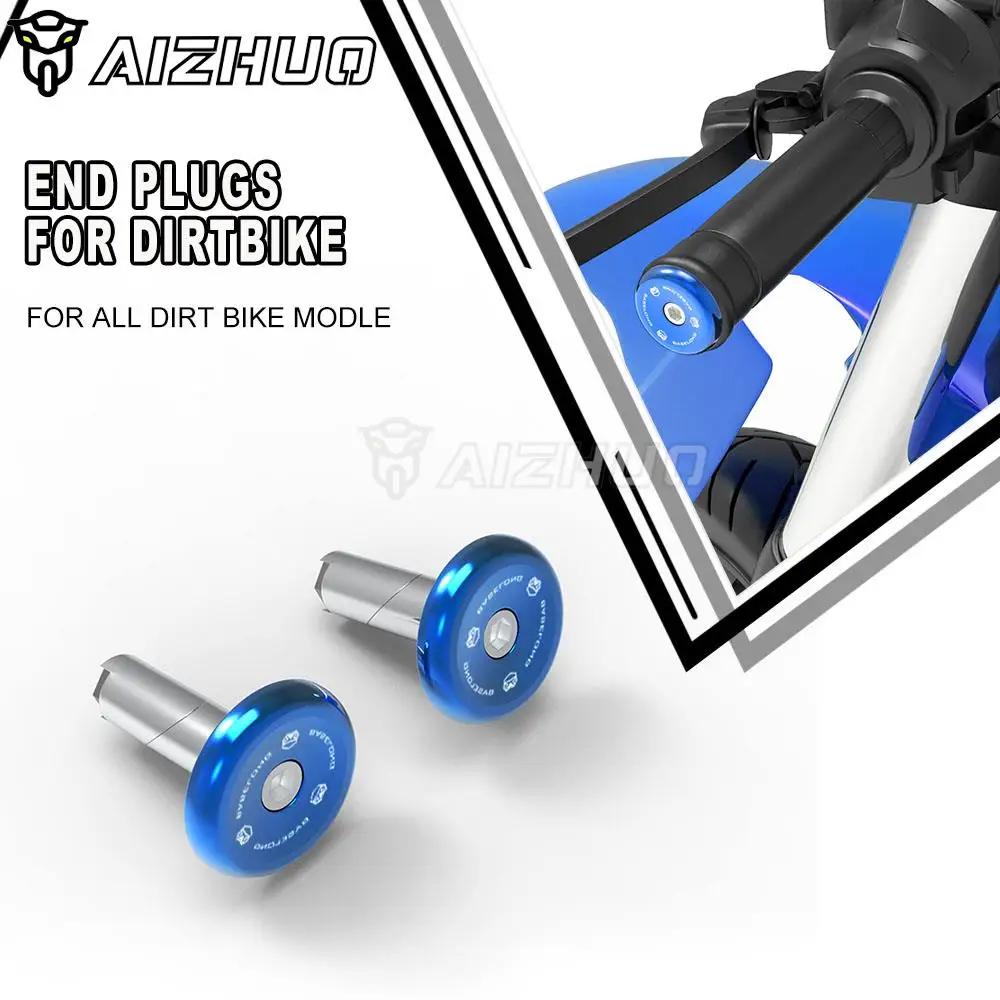 Per Yamaha Tdr240 Tdr250 1988 1989 1990 Tdr-240 Tdr-250 Tdr Moto Manubrio End Dirt Bike Maniglia Bar Grip Tappi Tappi