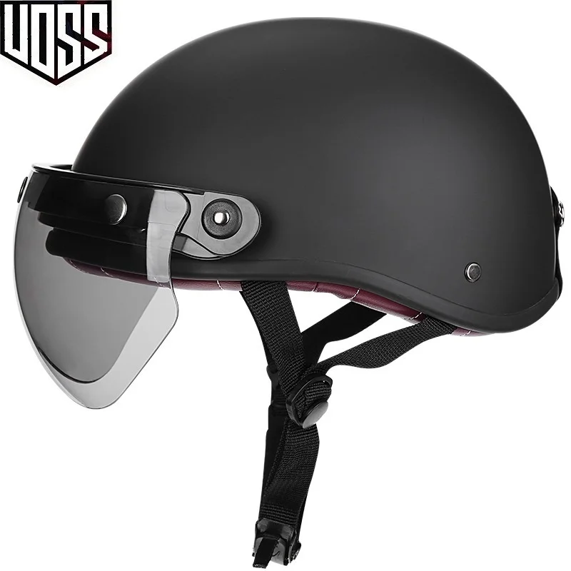 2 Regali Dot Casco Casco Moto Casco Moto Scooter Vintage Mezza Faccia Moto Crash Casco Moto Casco Moto Uomo