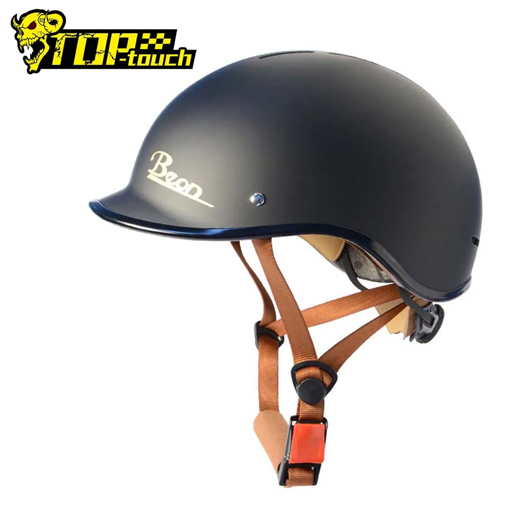 Adult Motorbike Helmet Motorcycle Helmet Capacete De Moto Casco Moto Vintage Retro Removeable Linner Open Face For Men Women