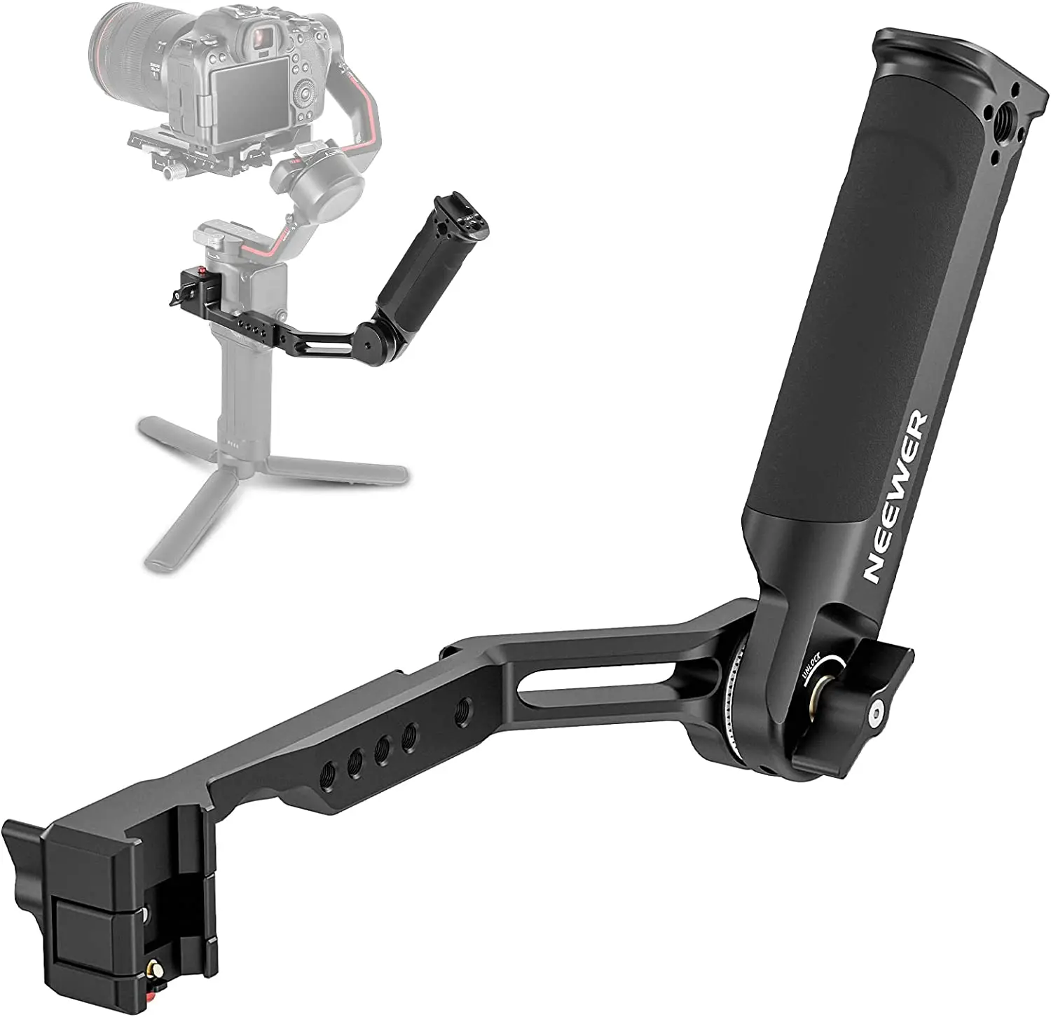 Neewer Gimbal Sling Handgrip Compatibile Con Dji Rs 2 Rsc 2 Rs 3 Rs 3 Pro Rs 3 Mini Stabilizzatore Palmare