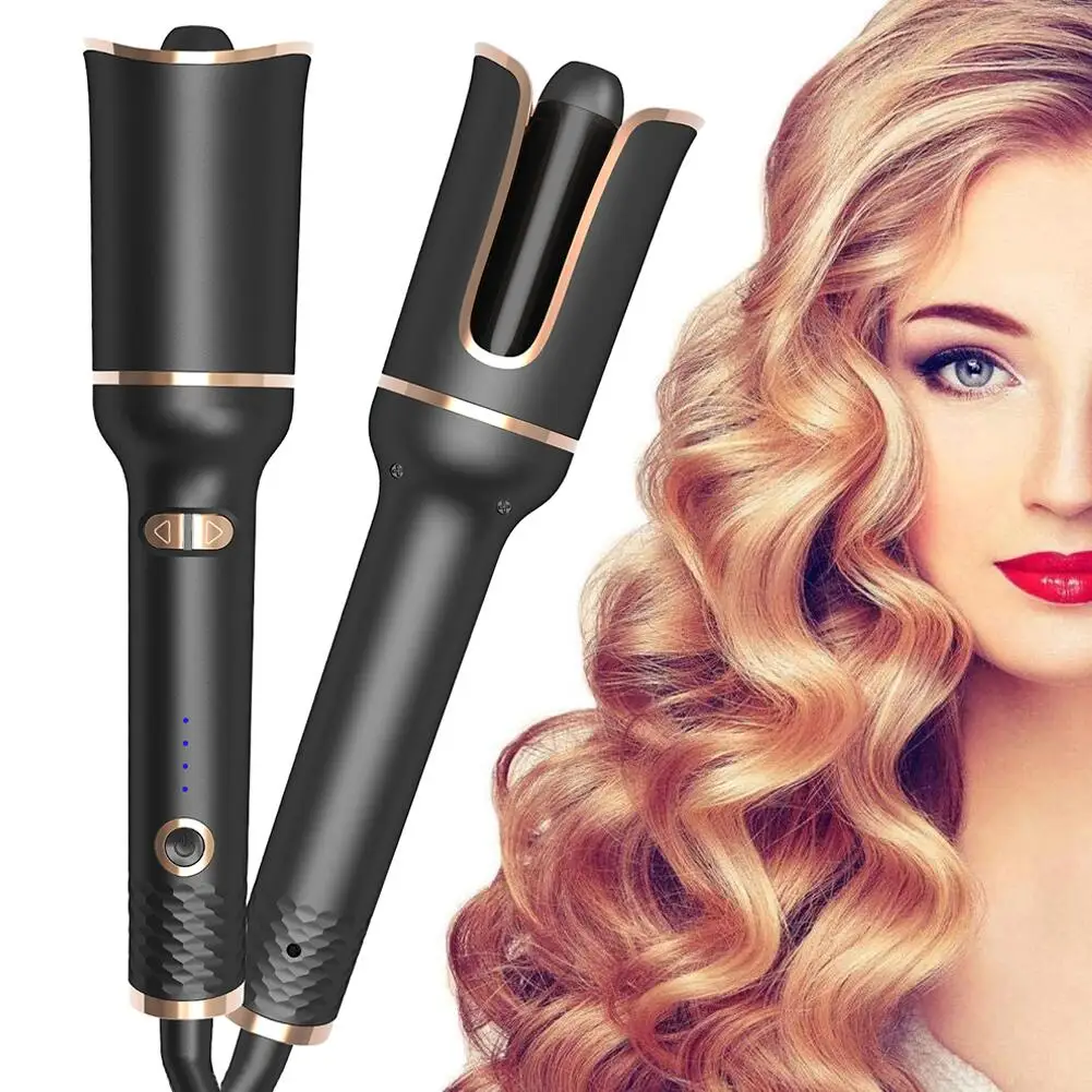 Arricciacapelli Automatico Arricciacapelli Automatico Ferro Arricciacapelli Rotante In Ceramica Air Spin Bacchetta Styler Curl Machine Magic Hair Curl
