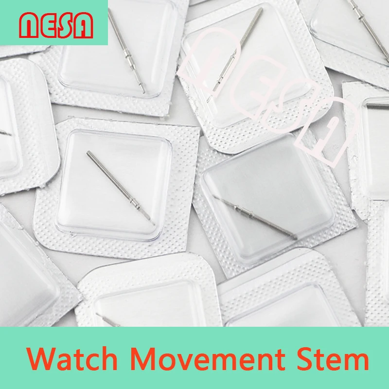 2Pc Watch Stem Fit Miyota Ronda Epson Seiko Time Module Swiss Eta Isa Tmi Movement Nh35 Vc00 Vd53 8171 Vx Gl30 Os10 6P Gm10 Part