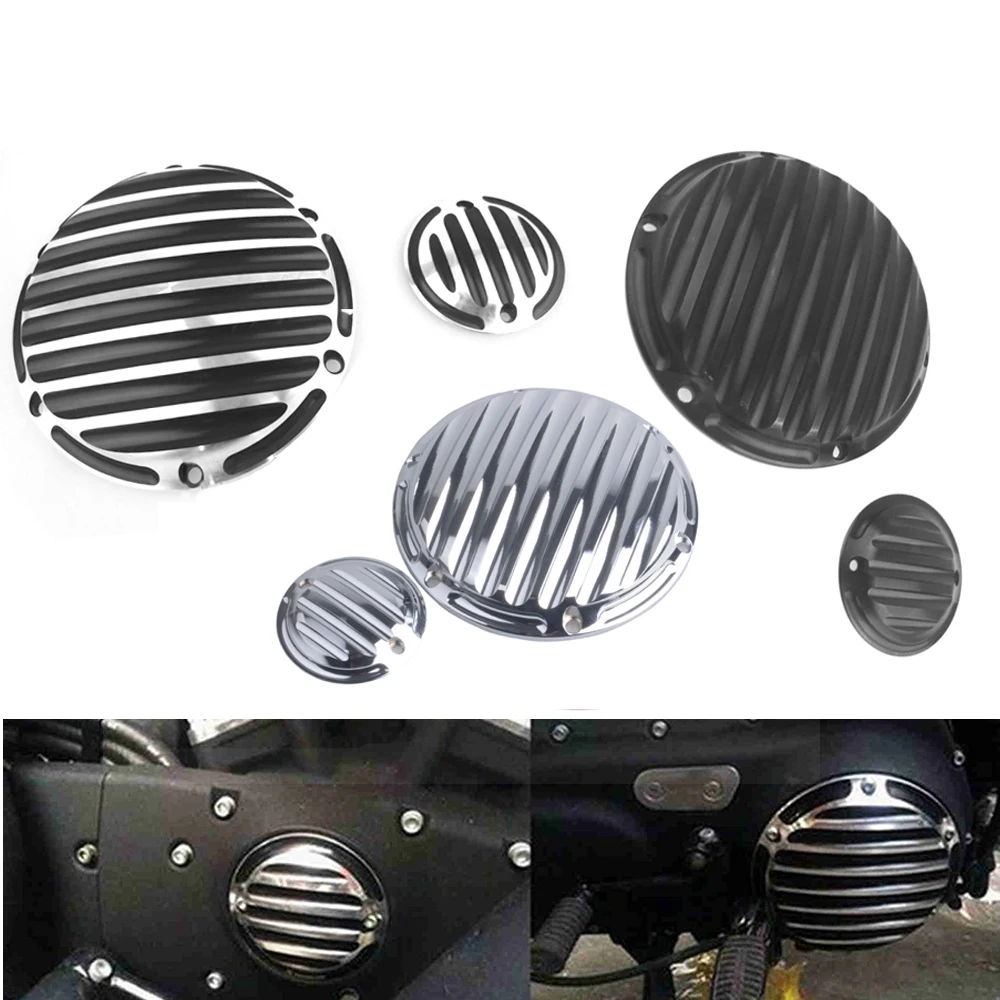 Moto 6 Fori Derby Cover Timing Covers Accessori Per Harley Sportster 1200 Xr1200 Nightster Xl1200N Roadster Xl1200R