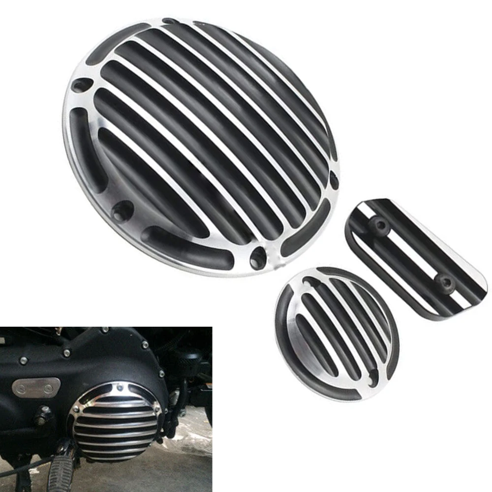 Derby Timer Clutch Timing Covers Tappo Di Copertura Per Ispezione 6 Fori Adatto Per Harley Sportster 1200 Nightster Xl1200N 2007-2012
