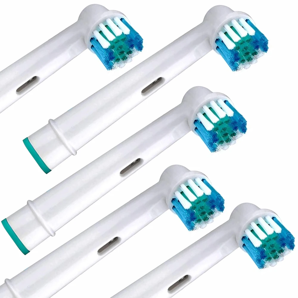 4/7 Pezzi Testine Di Ricambio Per Spazzolino Elettrico Orale B Advance Power/Pro Health/Triumph/3D Excel/Vitality Precision Clean