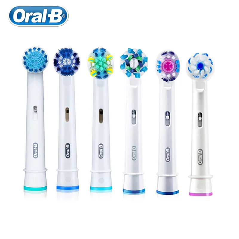 Testine Oral-B Testine Sostituibili Originali Pulizia Di Precisione Eb17/Eb18/Eb20/Eb25/Eb50/Eb60 4 Pezzi In Un Pacchetto