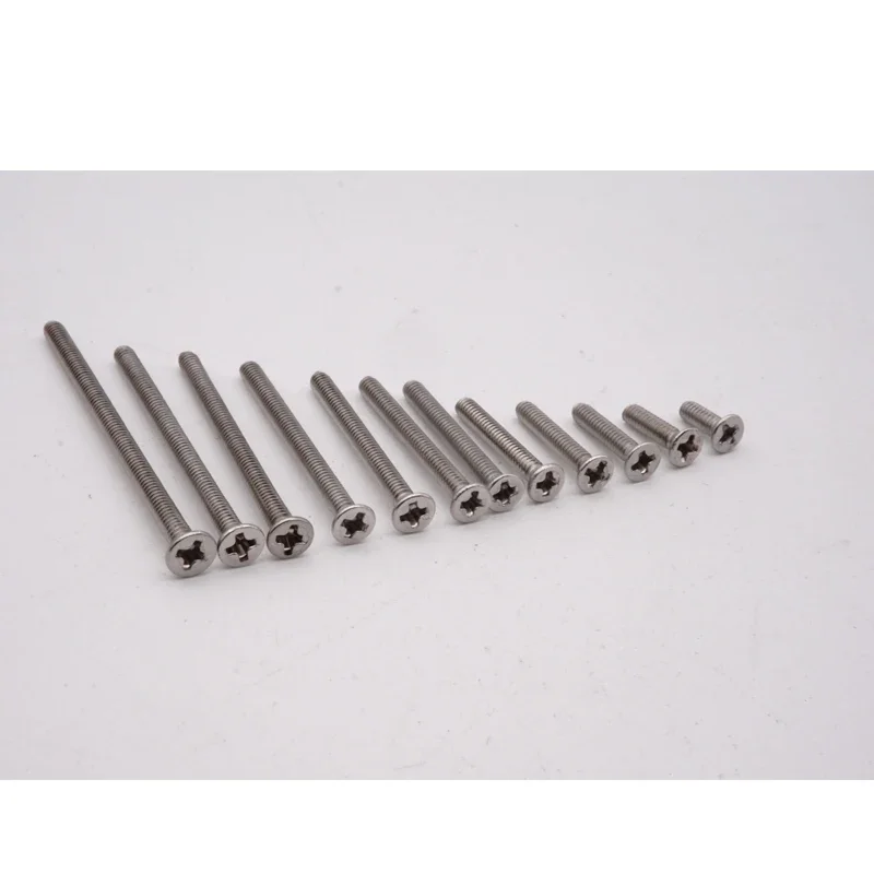 Mini 4Wd Self-Made Tamiya Parti In Acciaio Inox M2 Viti Piatte Siver Da 6Mm A 40 Millimetri 10 Pc Prezzo Mj Modello