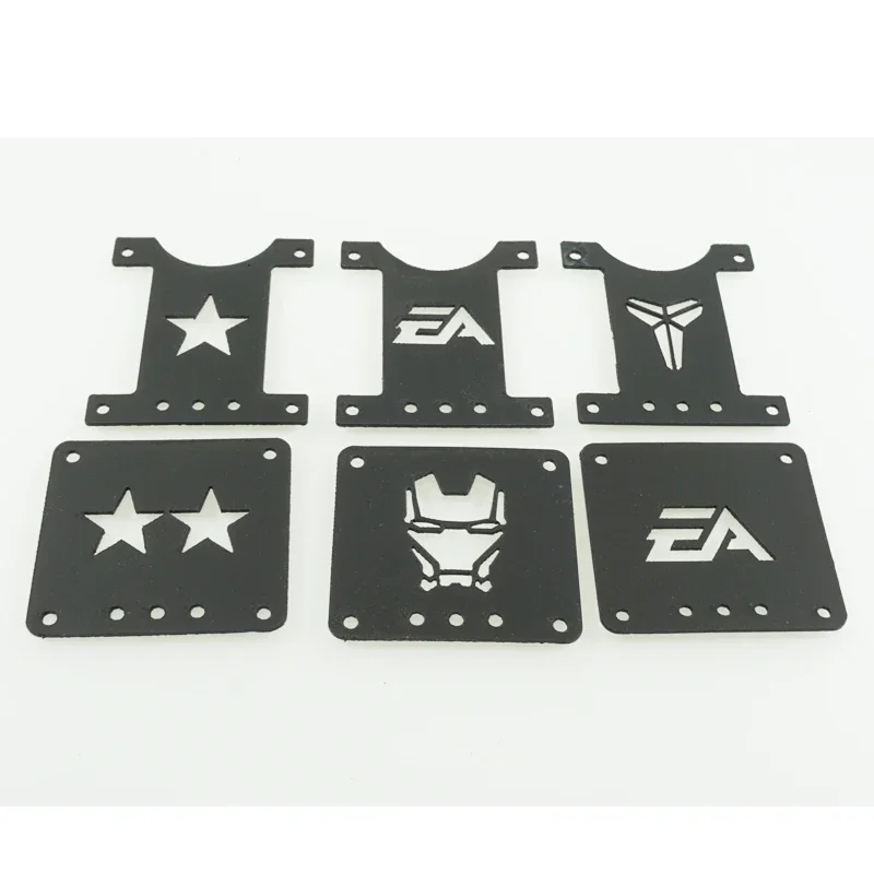 Cnc Modello Catcher Nero Self-Made Tamiya Mini 4Wd Parti Cnc Piastra Posteriore Piastra Di Collegamento Per Mini 4Wd Telaio S2 Vs