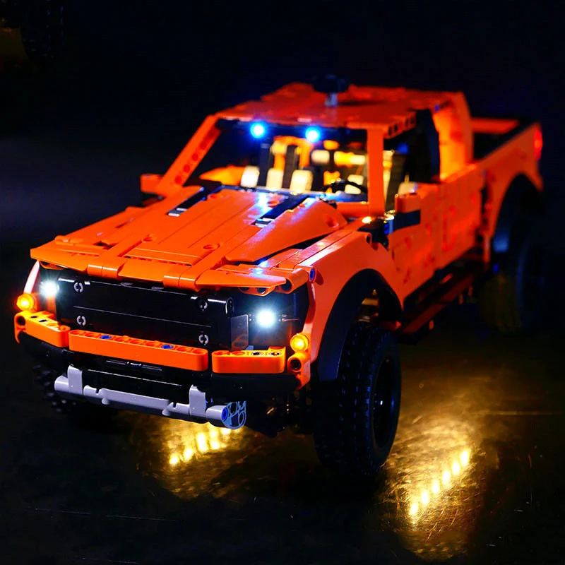 Kit Luci Led Rc Per Lego 42126 F-150 Raptor Building Blocks Giocattolo In Mattoni (Solo Luce A Led, Senza Modello Di Blocchi)