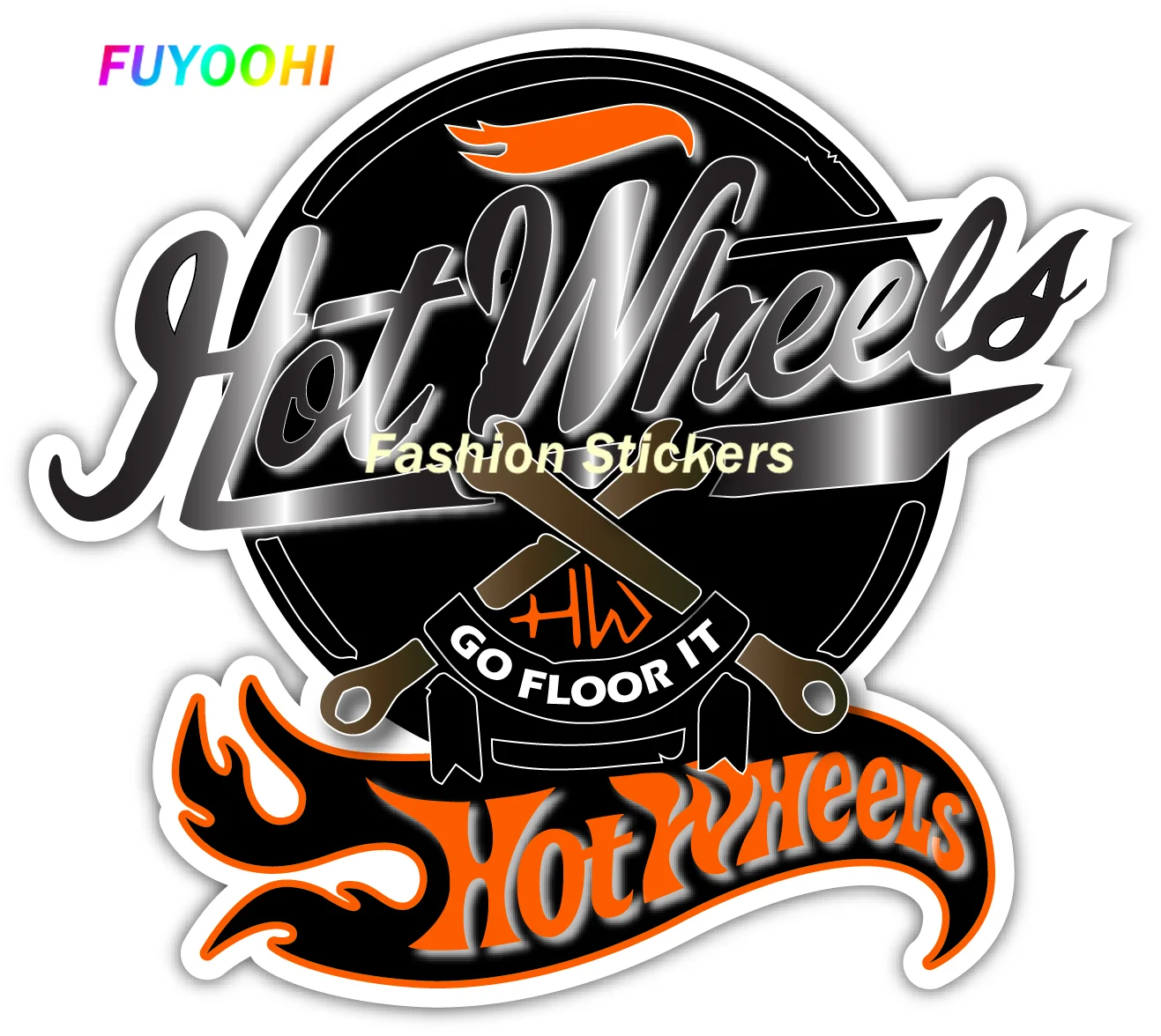 Hot Wheels Macchinine American Muscle Custom Garage Vinyl Sticker Decal Car Truck Styling Appliqus Pvccover Scrates