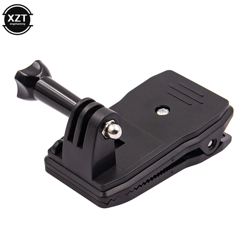 360 Gradi Cappello Rotante Cintura Zaino Clip Morsetto Montaggio Per Gopro Hero 4 Session/4/3 +/ Hero 3/ 2 Sci Action Camera Accessori