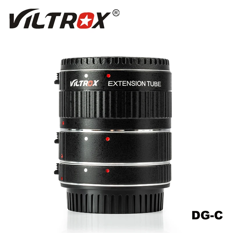 Viltrox Dg-C 12Mm 20Mm 36Mm Messa A Fuoco Automatica Af Macro Extension Tube Set Adattatore Per Anello Obiettivo Per Fotocamera Canon Eos 1500D 2000D 