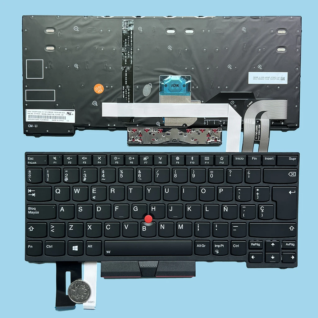 Tastiera Brasiliana Spagnola T14 Per Lenovo Per Ibm Thinkpad T14 Gen 1 P14S T14 Gen 2 P14S Gen 2 Laptop Muslimit